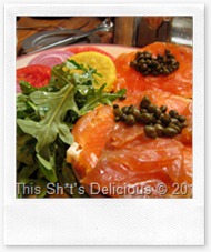 Park lox and capers - sexy!